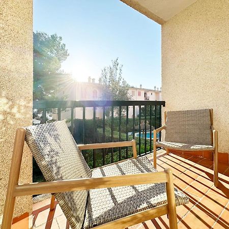 Piso Tamarells Con Balcon Y Piscina Port Pollensa Appartement Port de Pollença Buitenkant foto