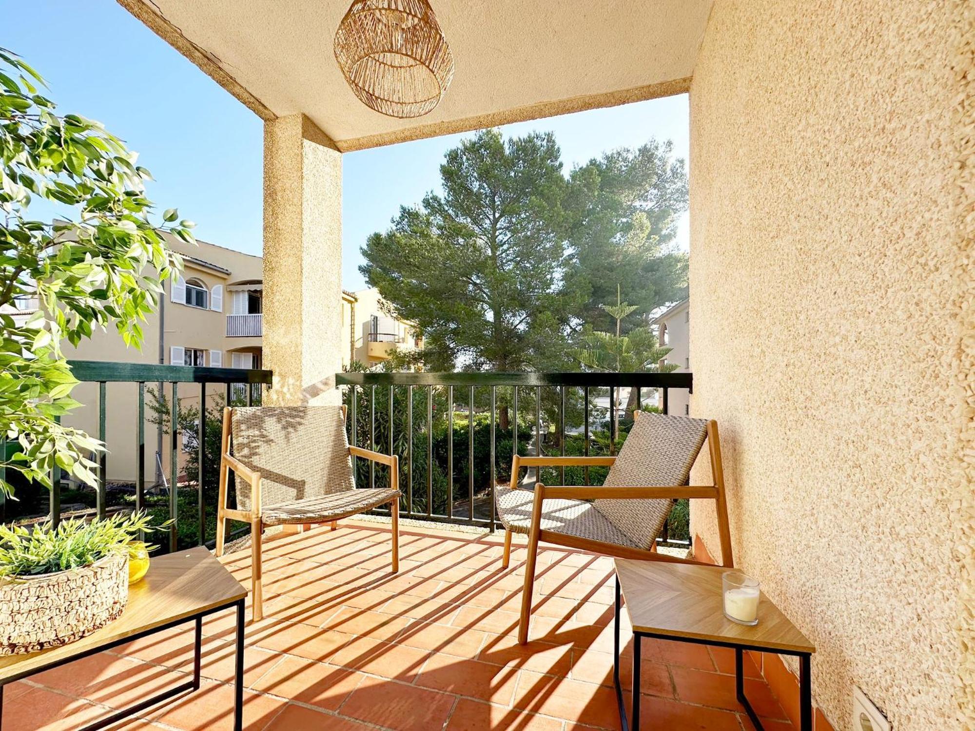 Piso Tamarells Con Balcon Y Piscina Port Pollensa Appartement Port de Pollença Buitenkant foto